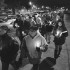 Students and community members joining together for a commemorative candlelight march Tuesday night.