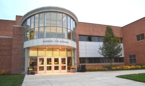 Lou Higgins Recreation Center, Upsprung Gym Entrance