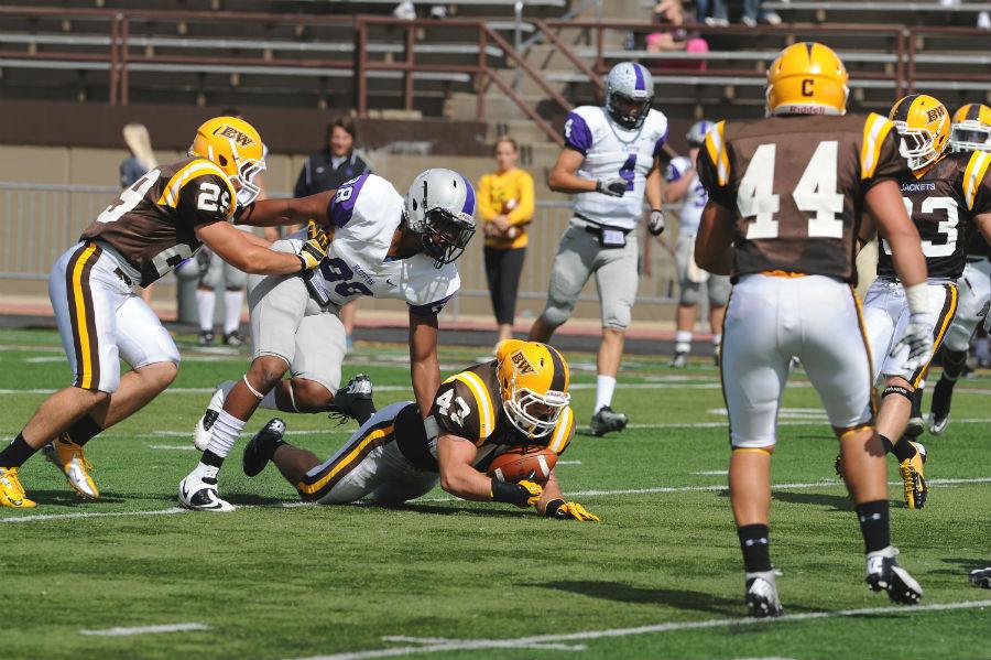 Senior Mike Stacchiotti led the Yellow Jackets in tackles last season with 72.