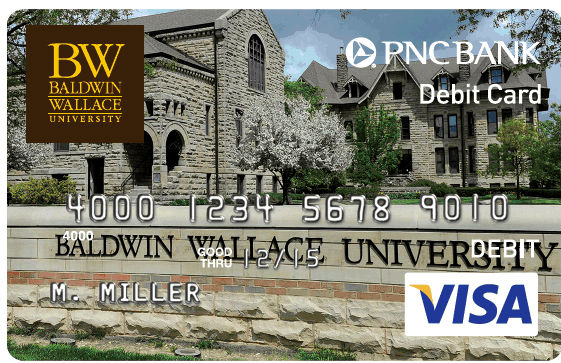 Sample of the Stinger Debit Card.