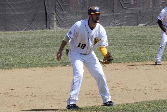 Senior third baseman Brad Gugliotta is batting .441 with 12 RBI this season.