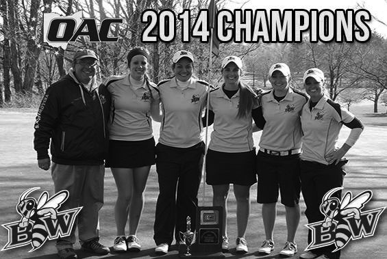 The Baldwin Wallace womens golf team won its third OAC title in the last four years.  