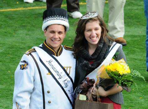 BW’s 2014 Homecoming King and Queen, Rudy Kuntz ‘16 and Brianna Razzante ‘15
