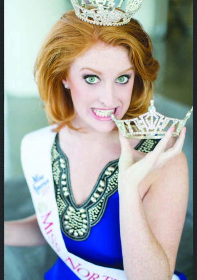 The+two-time+pageant+queen%2C+BW+senior+Hannah+Jo+Weisberg%2C++poses+with+her+crowns.+Weisberg+is+set+to+compete+in+Miss+Ohio+in+June+2015.%0D%0A