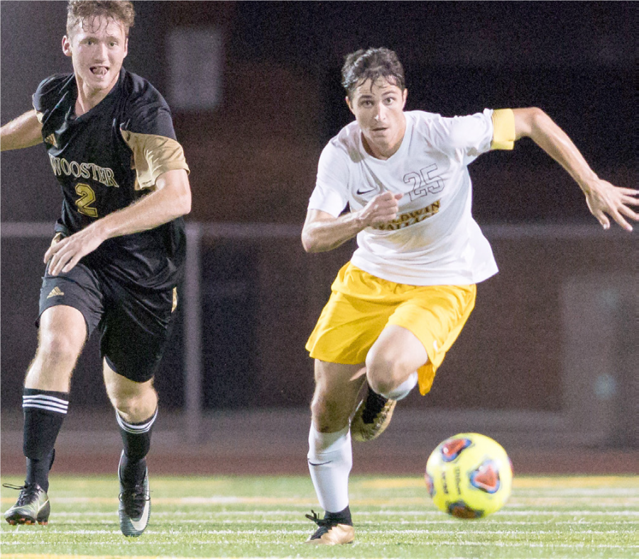 Men’s soccer looks to find footing in early matches