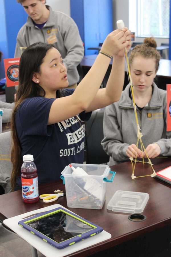 Baldwin Wallace students participated in a number of hands-on projects during last year’s Space Camp University in Houston. This year’s trip runs March 3-9.
