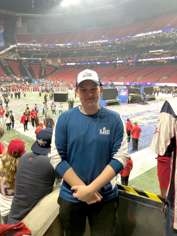 Nathan Kilway was among the nearly 20 Baldwin Wallace students who had the chance to gain real-world experience at the Super Bowl .