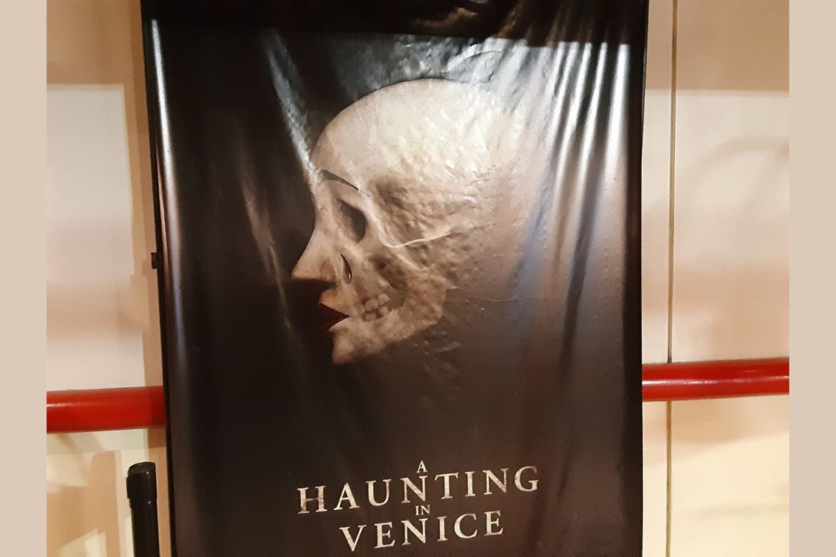 A film poster for A Haunting in Venice.