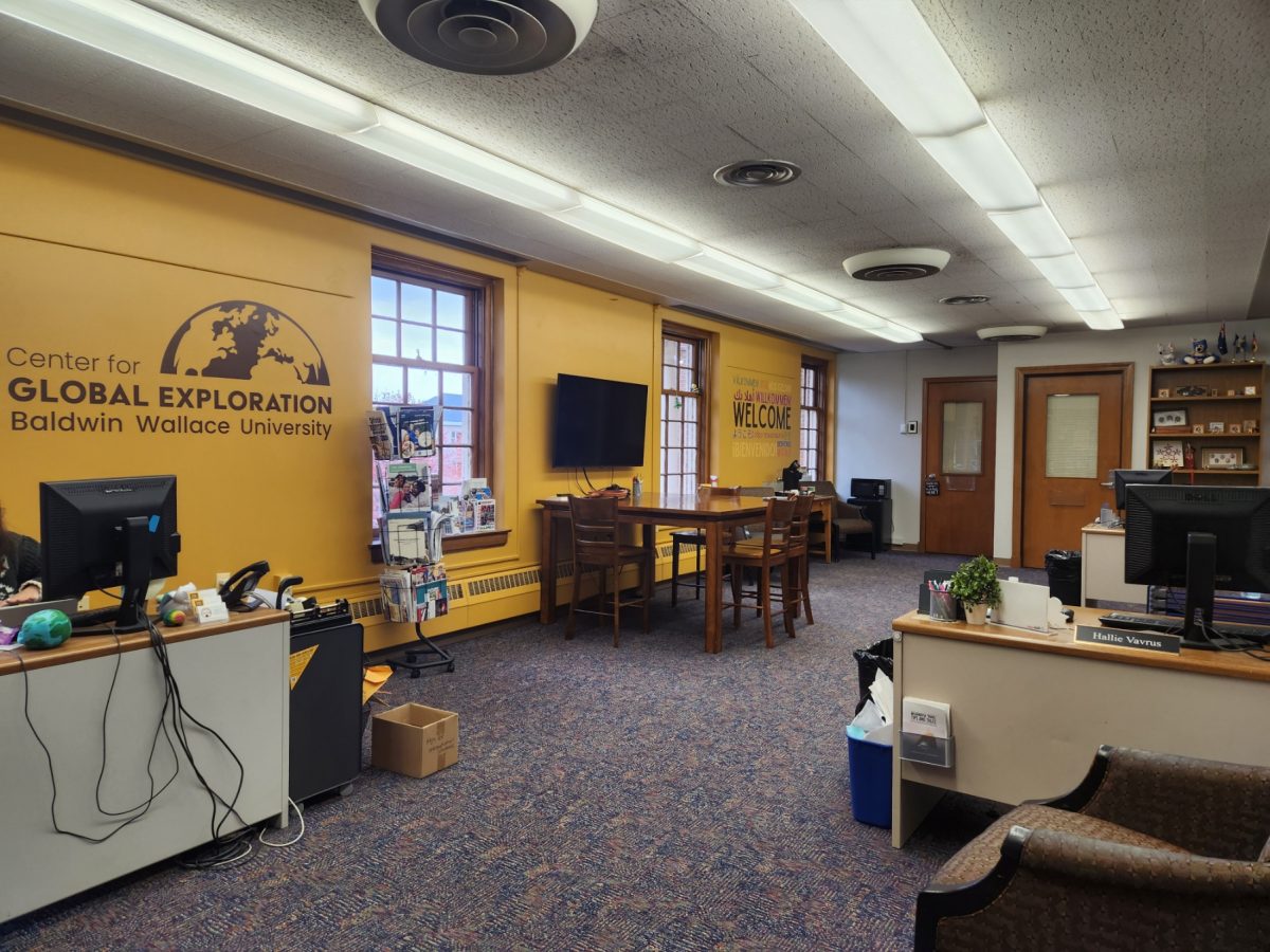 The Center for Global Exploration, located on the second floor of Strosacker Student Union, provides students with support as they research and pursue study abroad opportunities across the globe.  