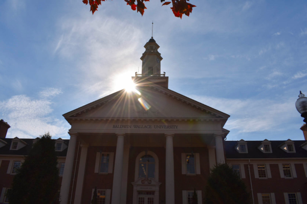 A picture of Strosacker Hall during the daytime.