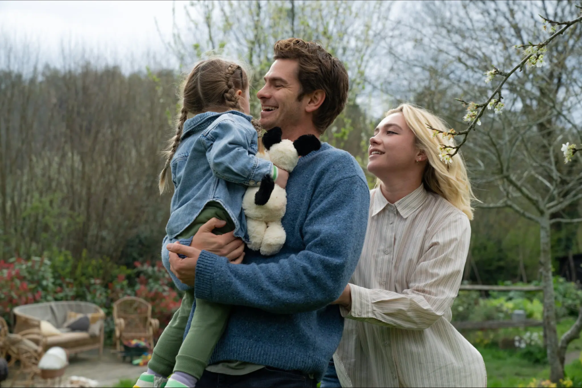 Andrew Garfield and Florence Pugh in "We Live in Time."