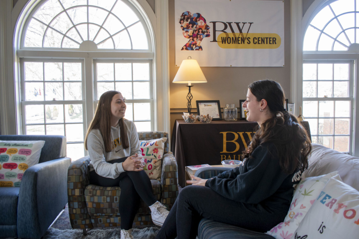 Women's Center pop-up in the Strosacker Union.