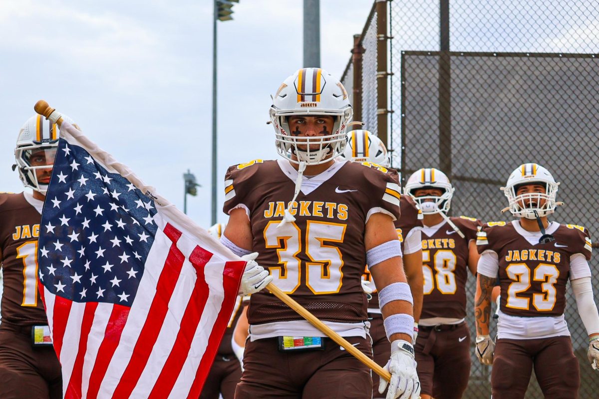 BW Football takes the field prior to a huge victory over Wilmington College.