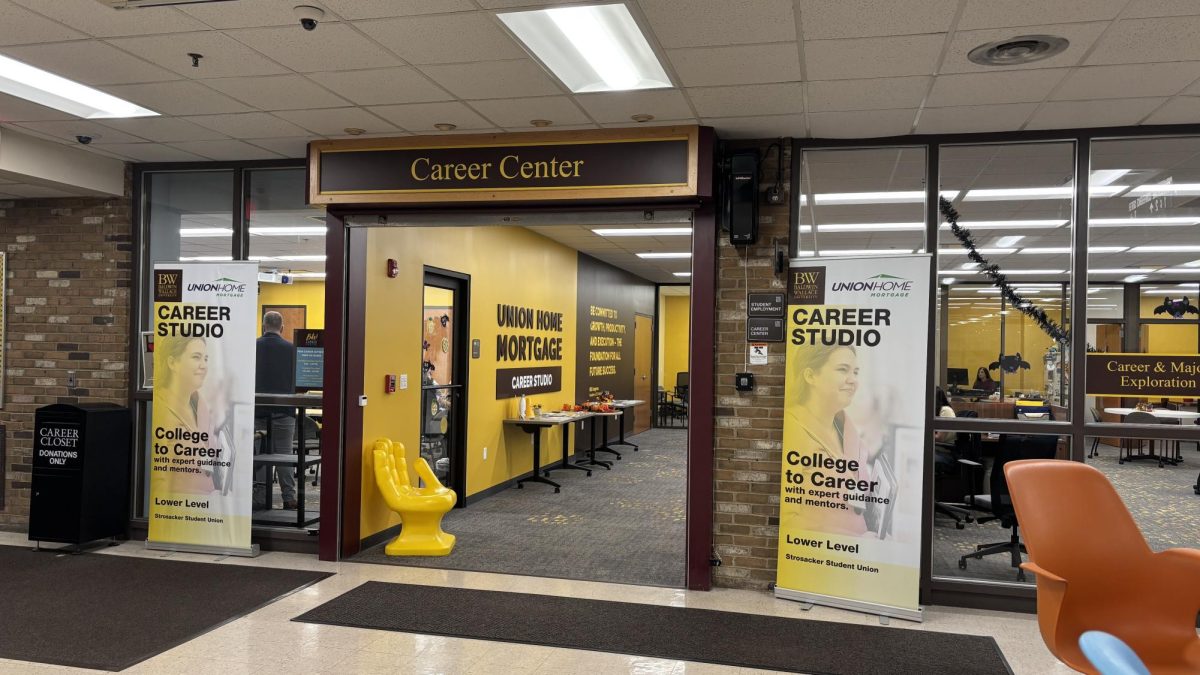The Career Center located in the basement of the Union.